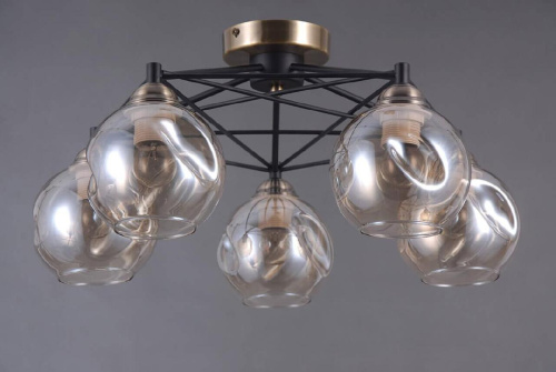 Потолочная люстра Vele Luce Furia VL1882L05 Потолочная люстра Vele Luce Furia VL1882L05