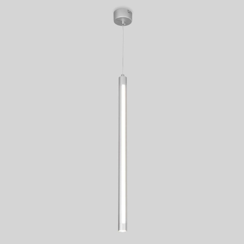 Подвесной светодиодный светильник Eurosvet Strong 50189/1 LED серебро Подвесной светодиодный светильник Eurosvet Strong 50189/1 LED серебро