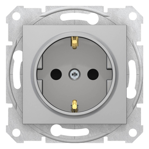Розетка Schneider Electric Sedna с з/к со шторками 16A 250V SDN3001760 Розетка Schneider Electric Sedna с з/к со шторками 16A 250V SDN3001760