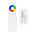 Контроллер 3-х зонный RGB - RGBW Apeyron 12/24V сенсорный пульт 04-48
