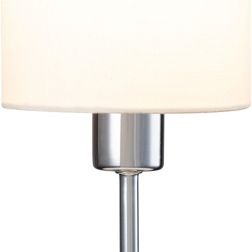 Настольная лампа Escada Denver 1109/1 Chrome/Beige Настольная лампа Escada Denver 1109/1 Chrome/Beige