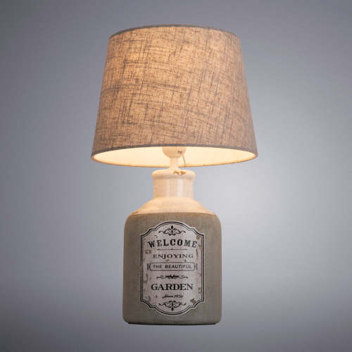 Настольная лампа Arte Lamp Isola A4272LT-1GY Настольная лампа Arte Lamp Isola A4272LT-1GY