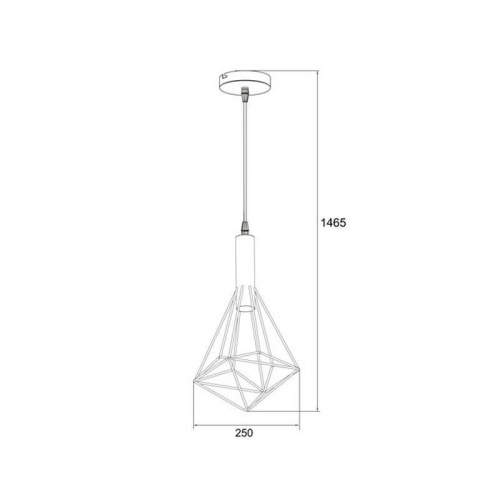 Подвесной светильник Zumaline Stag HP1776-BL Подвесной светильник Zumaline Stag HP1776-BL