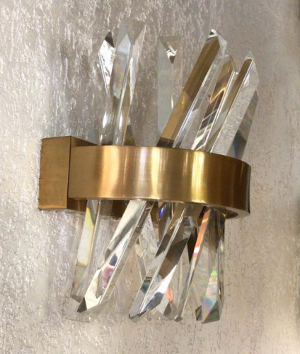 Настенный светильник Akasha 250A light antique brass Настенный светильник Akasha 250A light antique brass