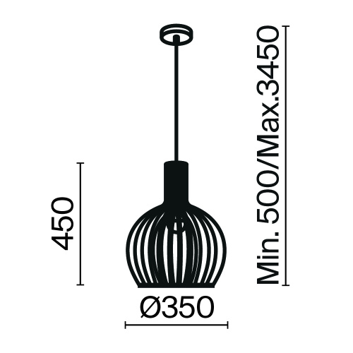 Подвесной светильник Maytoni MOD194PL-01W Подвесной светильник Maytoni MOD194PL-01W