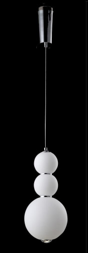 Подвесной светодиодный светильник Crystal Lux Desi SP3 Chrome/White Подвесной светодиодный светильник Crystal Lux Desi SP3 Chrome/White