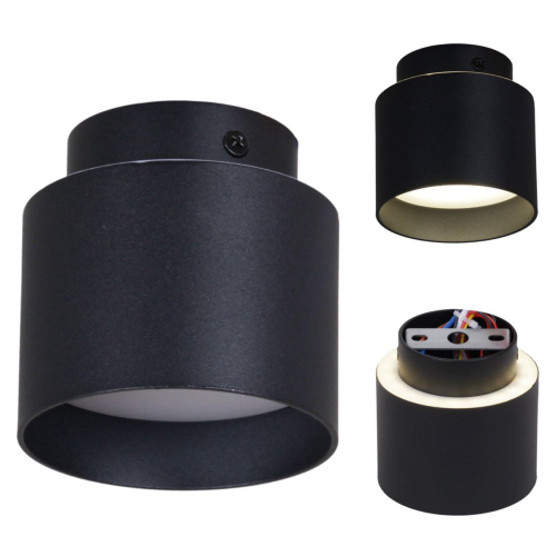 Потолочный светильник Reluce 53006-9.5-001IL GX53+LED3W BK Потолочный светильник Reluce 53006-9.5-001IL GX53+LED3W BK