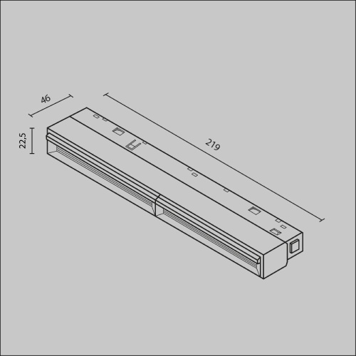 Трековый светильник Technical TR106-2-12W3K-B Трековый светильник Technical TR106-2-12W3K-B