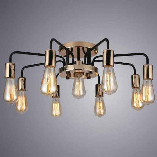 Потолочная люстра Arte Lamp A6001PL-9BK Потолочная люстра Arte Lamp A6001PL-9BK