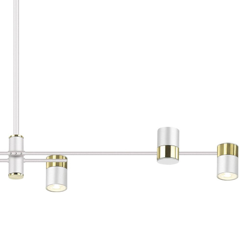 Подвесная люстра Lumien Hall Саурис LH8020/6P-WT-GD Подвесная люстра Lumien Hall Саурис LH8020/6P-WT-GD