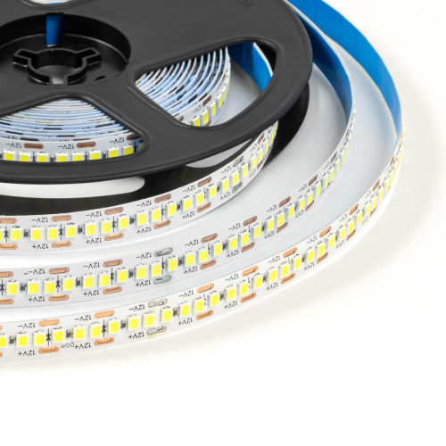 Светодиодная лента OGM 19,2W/m 240LED/m 2835SMD холодный белый 5M LSE-267 Светодиодная лента OGM 19,2W/m 240LED/m 2835SMD холодный белый 5M LSE-267
