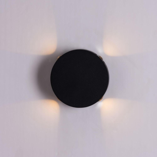 Уличный настенный светильник Arte Lamp Tamburello A1525AP-1BK Уличный настенный светильник Arte Lamp Tamburello A1525AP-1BK