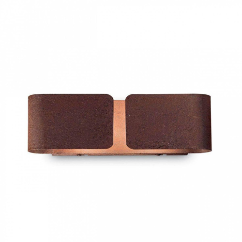 Настенный светильник Ideal Lux Clip AP2 Mini Corten 170923 Настенный светильник Ideal Lux Clip AP2 Mini Corten 170923