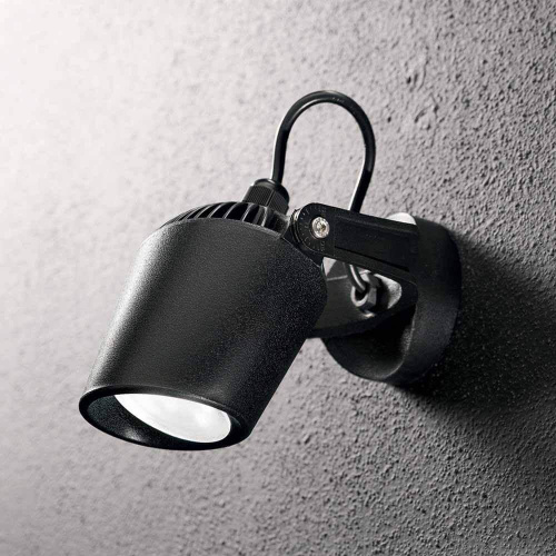 Уличный настенный светильник Ideal Lux Minitommy AP Nero 3000K 247182 Уличный настенный светильник Ideal Lux Minitommy AP Nero 3000K 247182