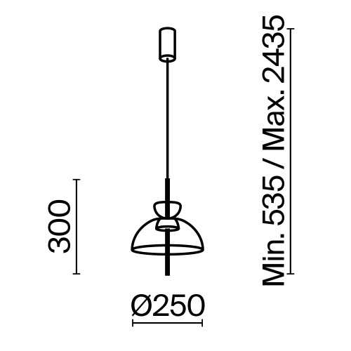 Подвесной светильник Maytoni MOD185PL-L6B3K5 Подвесной светильник Maytoni MOD185PL-L6B3K5
