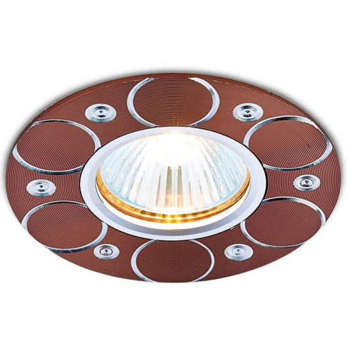Встраиваемый светильник Ambrella light Alum A808 AL/BR Встраиваемый светильник Ambrella light Alum A808 AL/BR