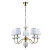Подвесная люстра Lumien Hall Виви 1023/5H-DGD-WT