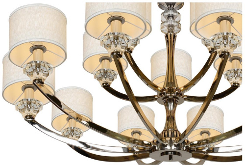 Подвесная люстра iLamp Oxford 85175/10+5 CR Подвесная люстра iLamp Oxford 85175/10+5 CR
