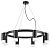 Подвесная люстра Lightstar Rullo (571018+214437-8+202431-8) LR0183781