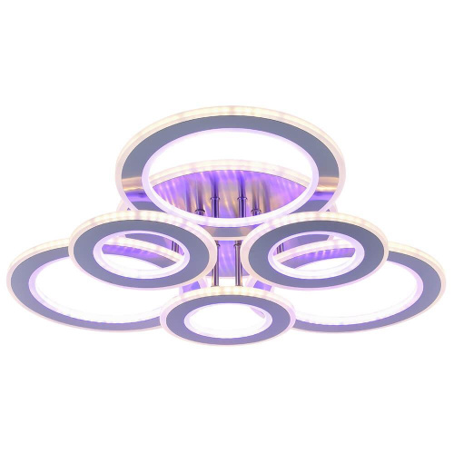 Потолочная светодиодная люстра Profit Light 8005/3+3 NKL Потолочная светодиодная люстра Profit Light 8005/3+3 NKL