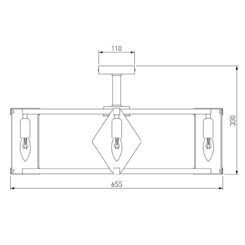 Потолочная люстра Eurosvet Aragon 60126/8 черный Smart Потолочная люстра Eurosvet Aragon 60126/8 черный Smart