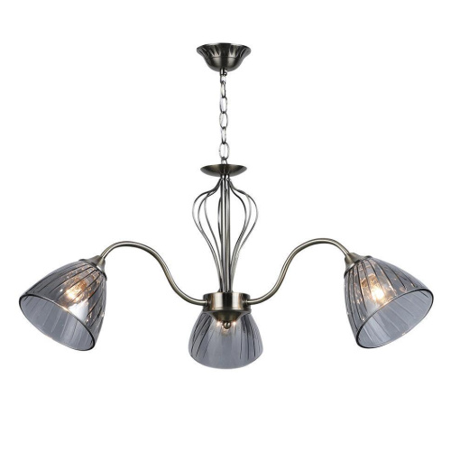 Подвесная люстра Seven Fires Savena WD3625/3H-AB-SMK Подвесная люстра Seven Fires Savena WD3625/3H-AB-SMK
