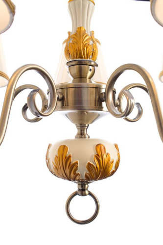 Подвесная люстра Arte Lamp Benessere A9570LM-5WG Подвесная люстра Arte Lamp Benessere A9570LM-5WG