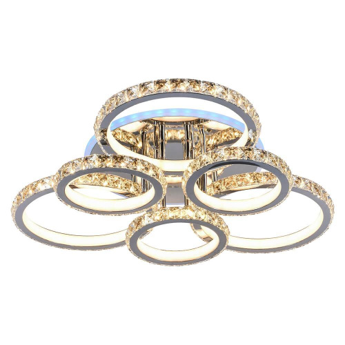 Потолочная светодиодная люстра Profit Light 8052/3+3 CHR Потолочная светодиодная люстра Profit Light 8052/3+3 CHR