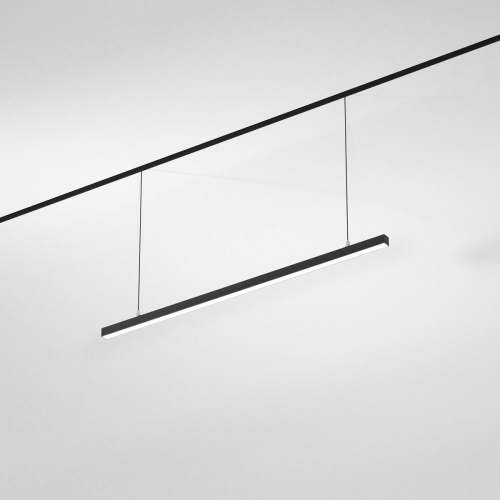 Подвесной трековый светодиодный светильник Elektrostandard Slim Magnetic Milo 85105/01 30W 4000K черный a064802 Подвесной трековый светодиодный светильник Elektrostandard Slim Magnetic Milo 85105/01 30W 4000K черный a064802