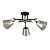 Потолочная люстра Arte Lamp GLASSY A5078PL-3BK