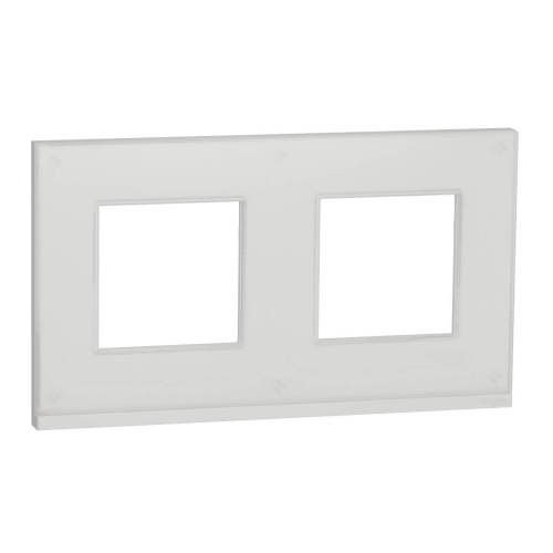 Рамка 2-постовая Schneider Electric Unica New NU600485 Рамка 2-постовая Schneider Electric Unica New NU600485
