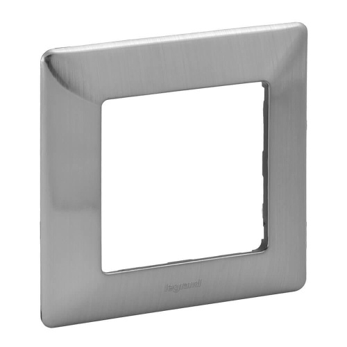 Рамка 1-постовая Legrand Valena Life Сталь 754151 Рамка 1-постовая Legrand Valena Life Сталь 754151