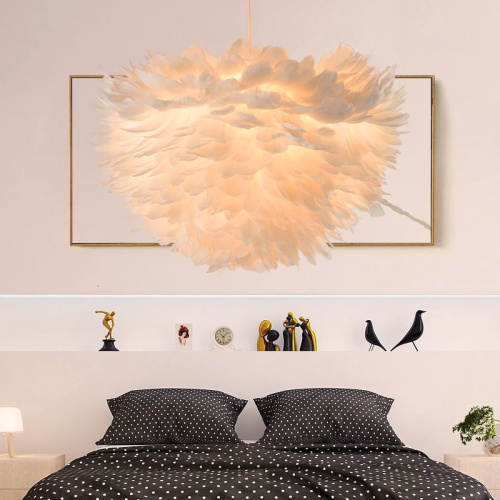 Люстра Feathers D80 White By Imperiumloft