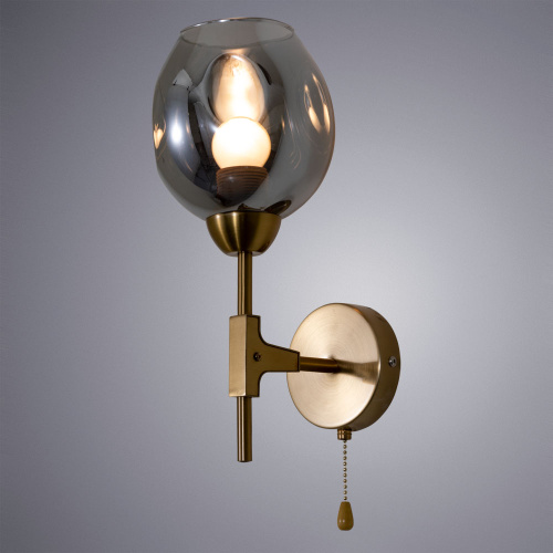 Бра Arte Lamp Yuka Smoky A7759AP-1PB Бра Arte Lamp Yuka Smoky A7759AP-1PB