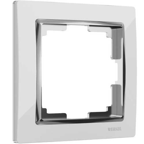 Рамка Werkel Snabb на 1 пост белая WL03-Frame-01-white 4690389046100 Рамка Werkel Snabb на 1 пост белая WL03-Frame-01-white 4690389046100
