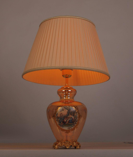 Настольная лампа Abrasax Lilie TL.8102-1GO Настольная лампа Abrasax Lilie TL.8102-1GO