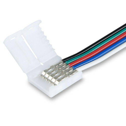 Коннектор гибкий Ambrella Illumination LED Strip для светодиодной ленты 5050 (5шт) GS7301 Коннектор гибкий Ambrella Illumination LED Strip для светодиодной ленты 5050 (5шт) GS7301