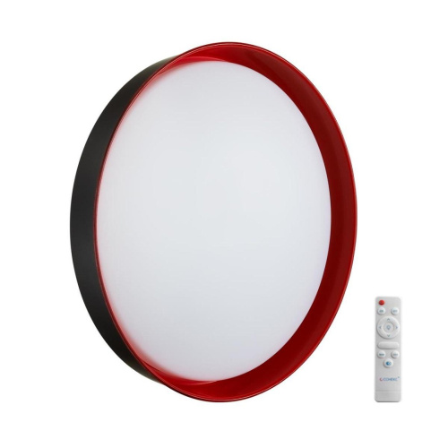 Настенно-потолочный светодиодный светильник Sonex Color Tuna Red 7710/EL Настенно-потолочный светодиодный светильник Sonex Color Tuna Red 7710/EL