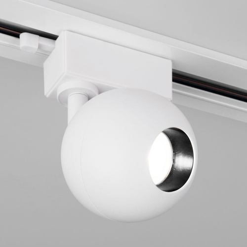 Трековый светодиодный светильник Elektrostandard Ball белый 8W 4200K LTB76 a053740 Трековый светодиодный светильник Elektrostandard Ball белый 8W 4200K LTB76 a053740