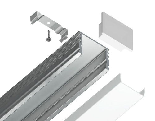 Профиль с рассеивателем Ambrella Illumination GP1750AL Профиль с рассеивателем Ambrella Illumination GP1750AL