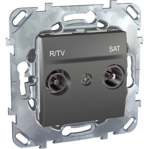 Розетка R-TV/SAT Schneider Electric Unica MGU5.454.12ZD Розетка R-TV/SAT Schneider Electric Unica MGU5.454.12ZD