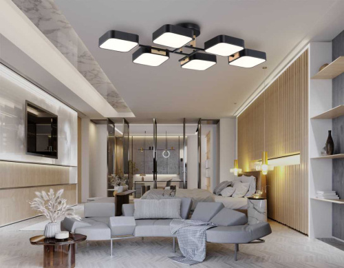 Люстра на штанге Ambrella light COMFORT FL4887 Люстра на штанге Ambrella light COMFORT FL4887