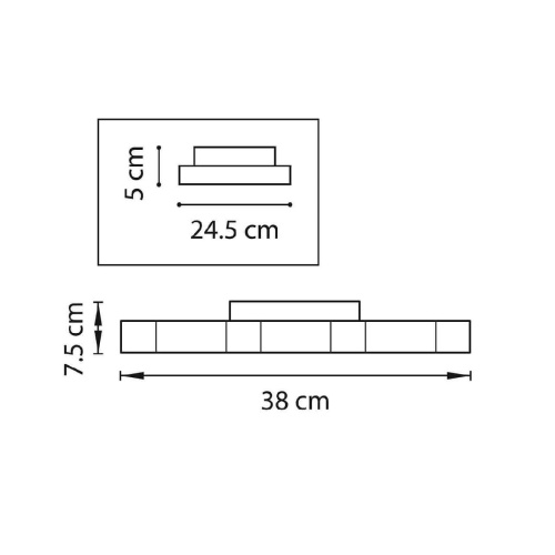 Потолочный светодиодный светильник Lightstar Favo 750071 Потолочный светодиодный светильник Lightstar Favo 750071