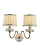 Бра Lumien Hall Эрин 1030/2W-GD-WT