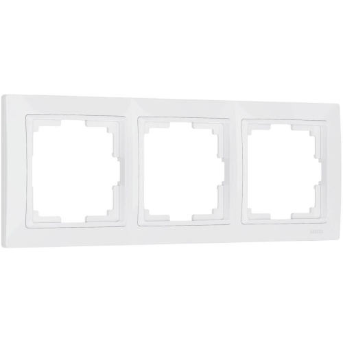 Рамка на 3 поста Werkel Snabb basic белый W0032001 4690389161384 Рамка на 3 поста Werkel Snabb basic белый W0032001 4690389161384