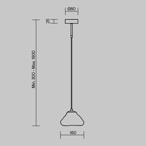 Подвесной светильник Freya FR5488PL-01CH Подвесной светильник Freya FR5488PL-01CH