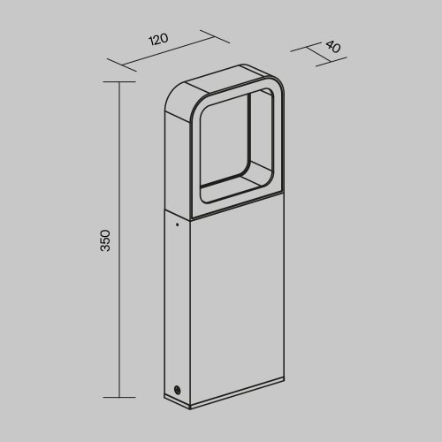 Ландшафтный светильник Outdoor O461FL-L7GF3K Ландшафтный светильник Outdoor O461FL-L7GF3K