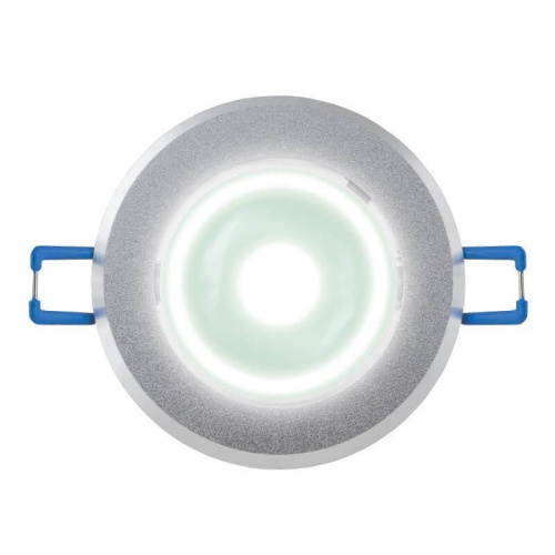 Светодиодный встраиваемый светильник (07621) Uniel 4500K ULM-R31-5W/NW IP20 Sand Silver Светодиодный встраиваемый светильник (07621) Uniel 4500K ULM-R31-5W/NW IP20 Sand Silver