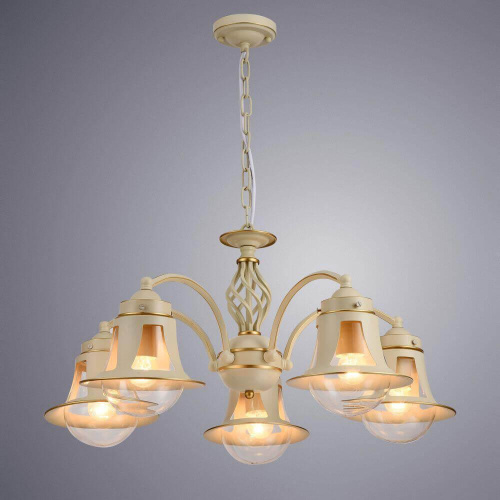 Подвесная люстра Arte Lamp A7022LM-5WG Подвесная люстра Arte Lamp A7022LM-5WG