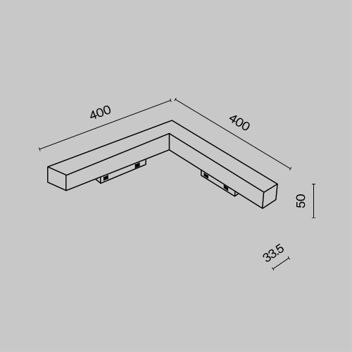 Трековый светильник Technical TR078-2-24W3K-W Трековый светильник Technical TR078-2-24W3K-W